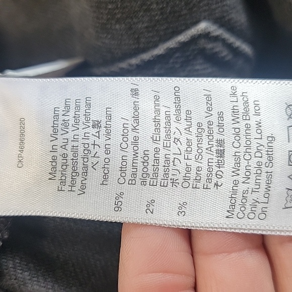 Madewell Size 27 Mid-Rise Kick Out Jeans, Washed Black, Gently Used Condition - Picture 10 of 14